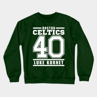 Boston Celtics Kornet 40 Basketball Player Crewneck Sweatshirt